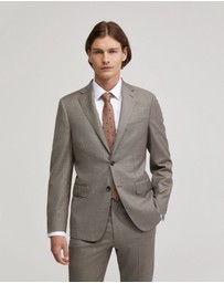 Oxford - Byron Luxury Half Canvas Wool Suit Jacket