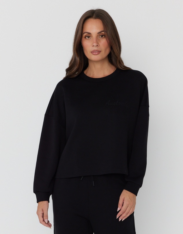 ALEXANDRA - Emby Long Sleeve Top Black