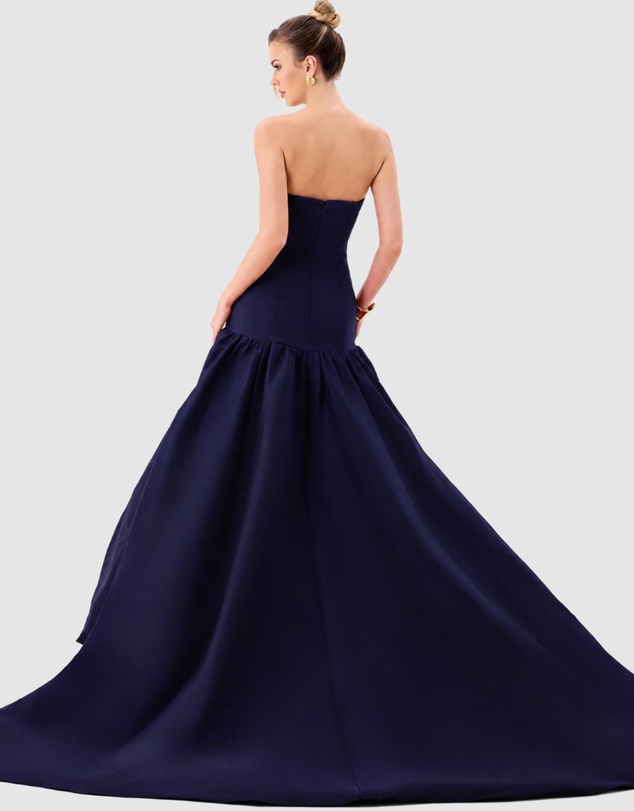 Bariano - Allegra Strapless Balloon Gown