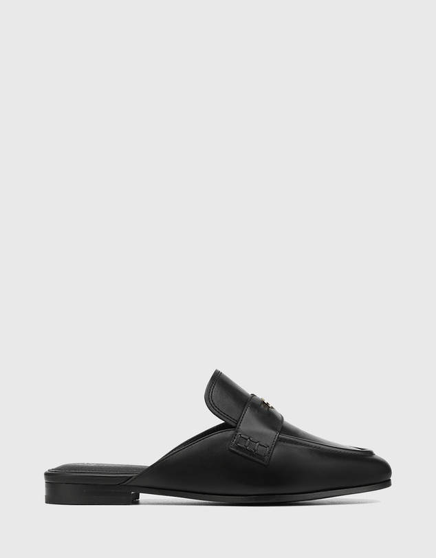 Wittner - Aaron Leather Backless Loafers