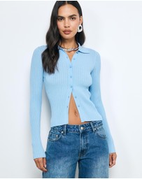AERE - Sia Rib Cardigan