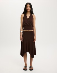 Cotton On - Sandy Wrap Halter