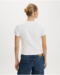 Cotton On - Twist Short Sleeve Tee