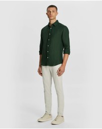yd. - West Hampton Pure Linen Shirt