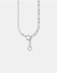 THOMAS SABO - Silver Necklace with Freshwater Cultured Pearls and Zirconia
