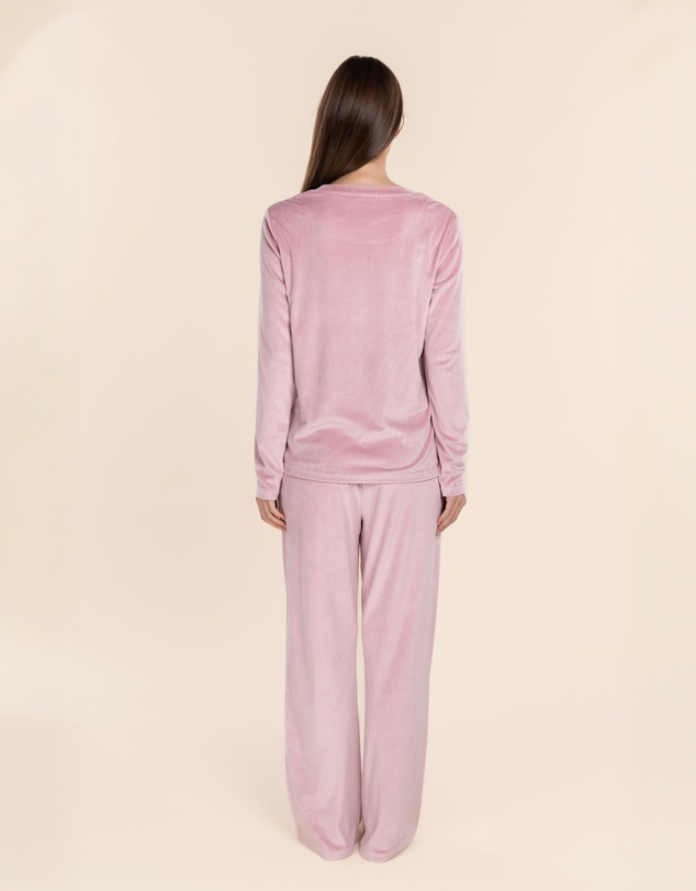 Gingerlilly - Thea Velour Long Lounge Set
