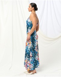 KACHEL - Melody Slip Maxi Dress