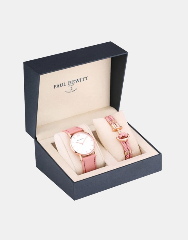 Paul Hewitt - Miss Ocean Marble Dial Rosegold Mesh Strap Watch