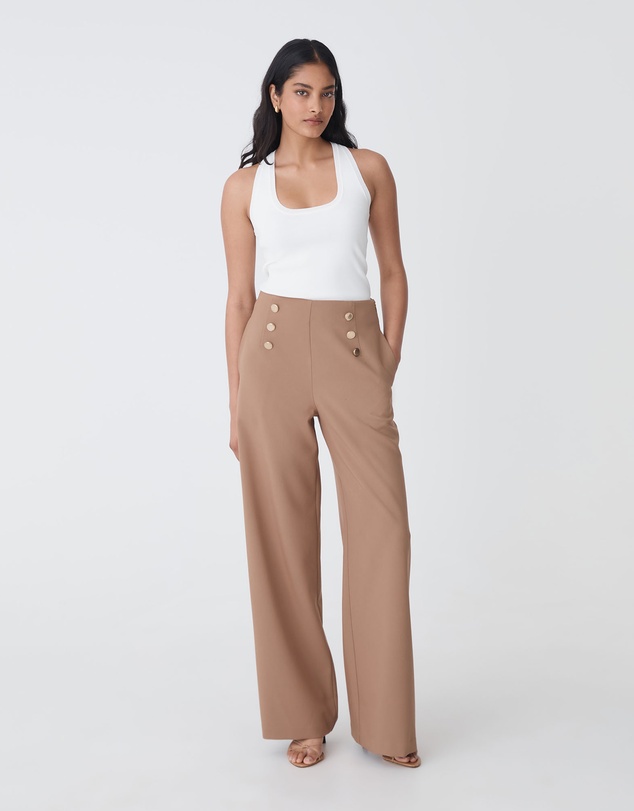 Forcast - Evie Wide Leg Sailor Pants