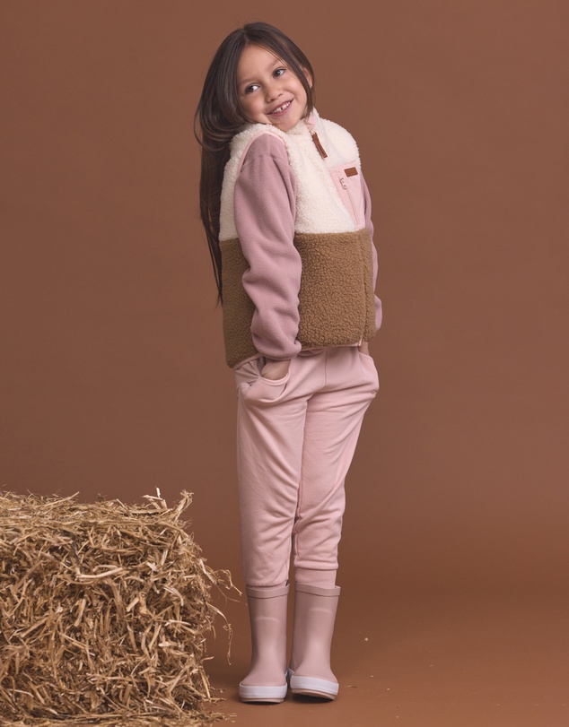 Crywolf - REVERSIBLE YETI VEST Harvest Colourblock