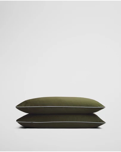Country Road - Dita Organically Grown Cotton Standard Pillowcase Pair