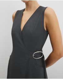 Country Road - Wool Wrap Dress