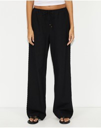 Dazie - Solvento Linen Blend Pants