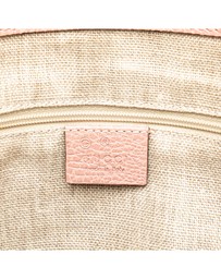 Pre-Loved by Azura Reborn - Pre-Loved gucci Textured Leather Top Handle Handbag with Shoulder Strap