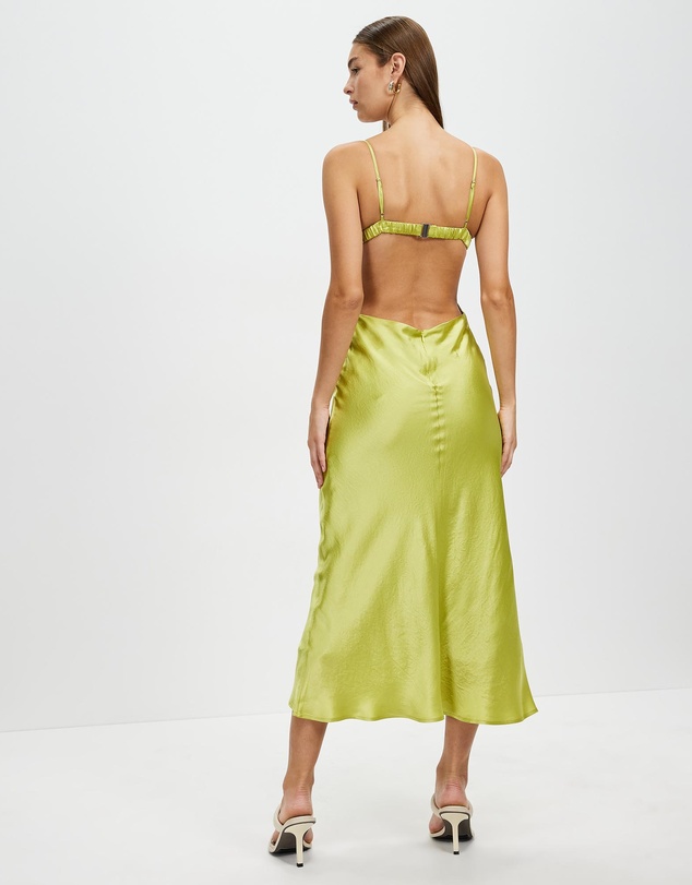 Third Form - Crush Bias Tri Midi Dress