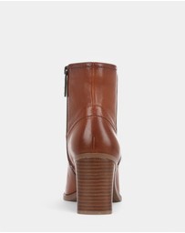 Naturalizer - Kalina Ankle Bootie - Cider Spice Brown