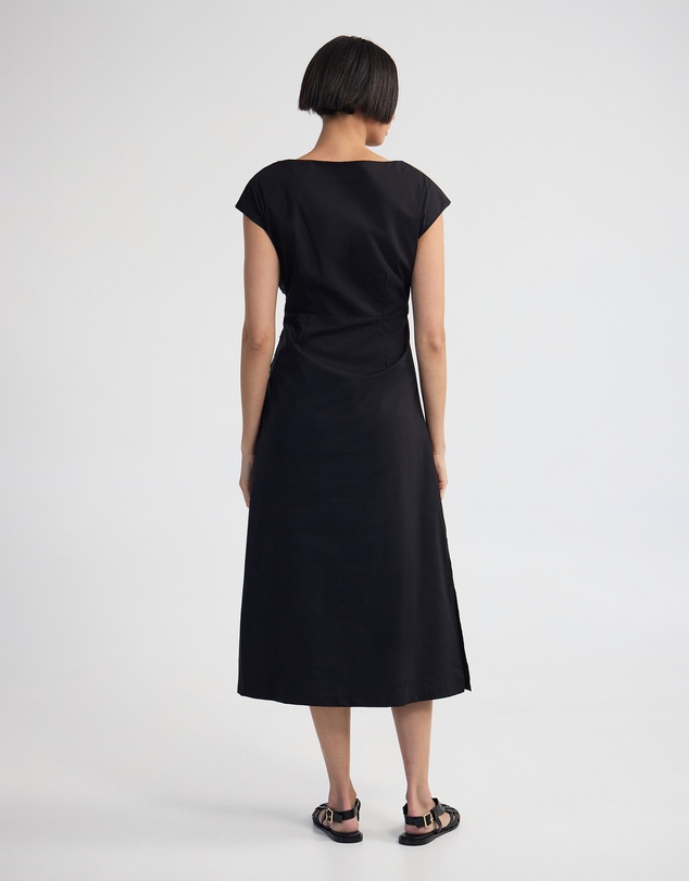 Oxford - Montana Stretch Boatneck Dress