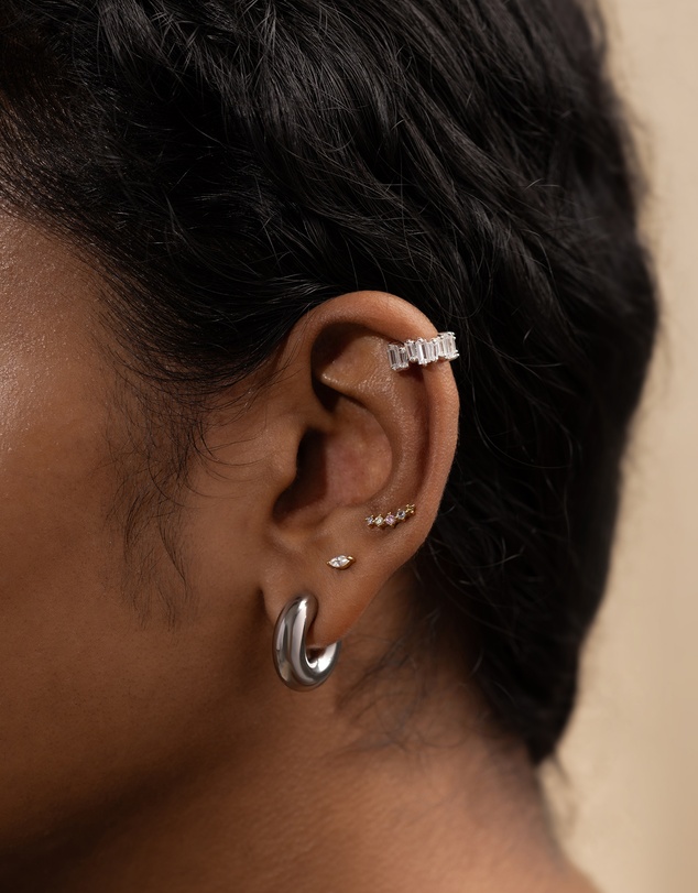 Wanderlust + Co - Hailey Nano Hoop 9mm Earrings