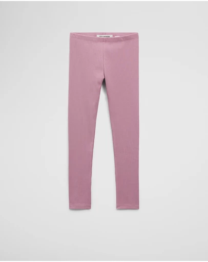 Country Road - Organically Grown Cotton Blend Solid Rib Legging