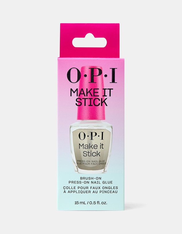O.P.I - Make It Stick Brush-On Press-On Nail Glue 15ml