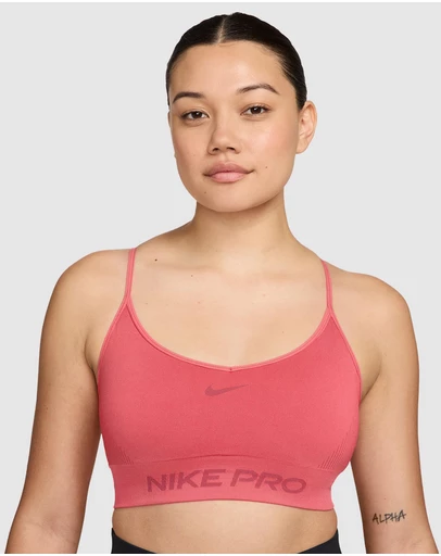 Nike - Pro Seamless Light-Support Padded Sports Bra