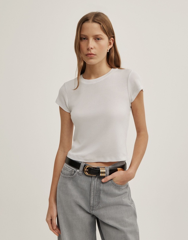 Witchery - Short Sleeve Fitted T-shirt