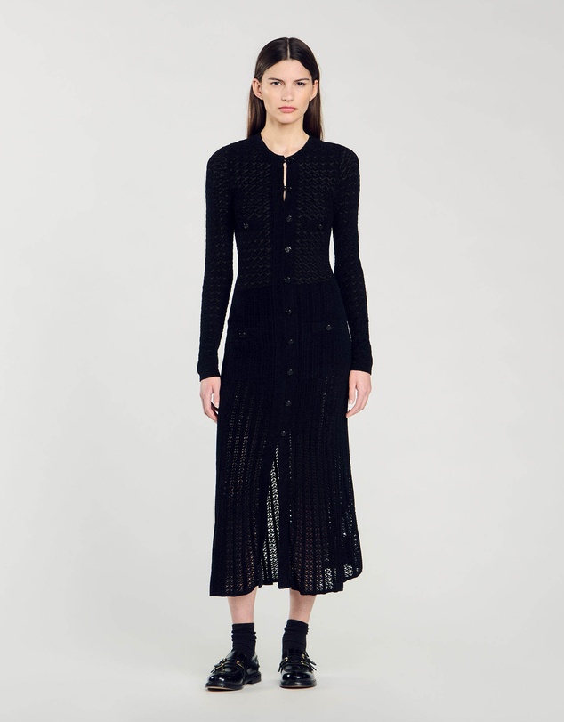 Sandro - Percy Knitted Dress