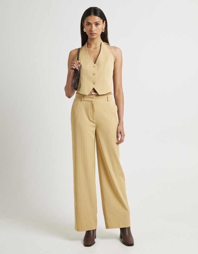 Alice In The Eve - Vera Halter Tailored Vest