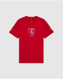 Puma - Scuderia Ferrari Tonal Shield Tee - Men