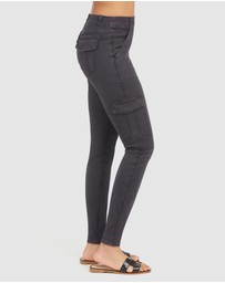 Spanx - Stretch Twill-Stretch Twill Ankle Cargo Pant