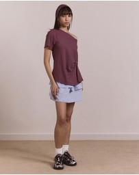 Damson Madder - Inka Mini Skirt