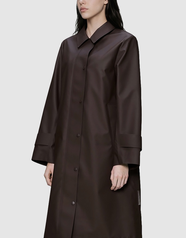 RAINS - Nara Long W Jacket Bark