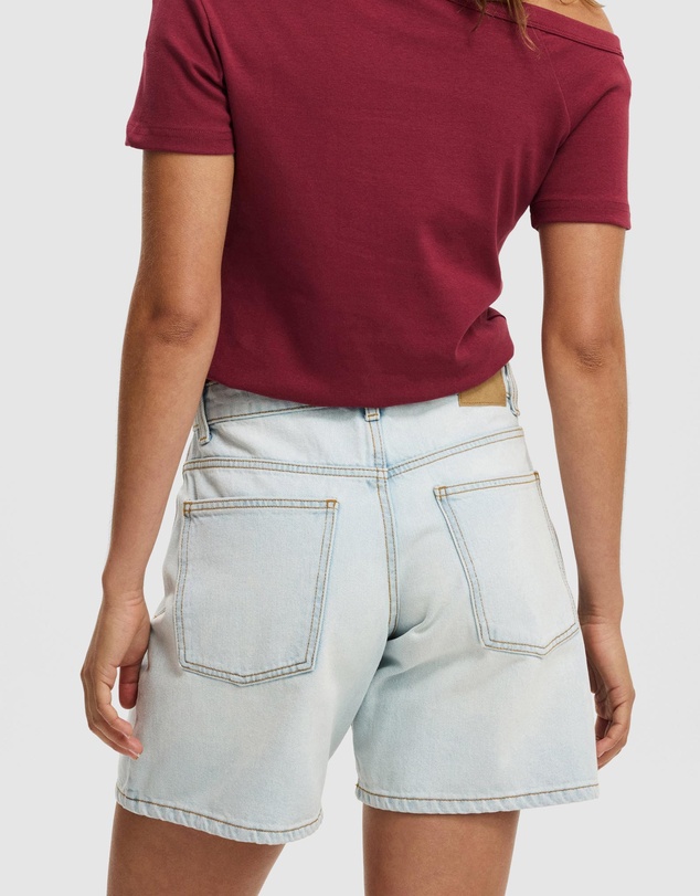 Cotton On - Relaxed Denim Shorts