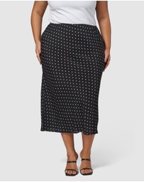 Something 4 Olivia - Emily Print Midi Skirt
