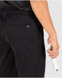 UNIT - UNIT Pivot Mens Elastic Waist Chino Shorts