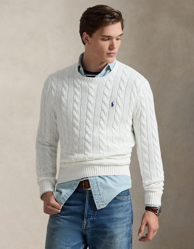 Polo Ralph Lauren - Cable-Knit Cotton Sweater