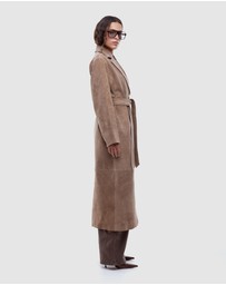 ENA PELLY - Miley Suede Trench