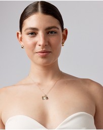 Michael Hill - Sunray Love Heart Pendant in 10kt Yellow Gold