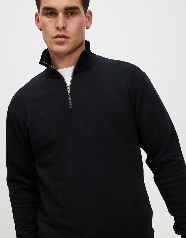 Jack & Jones - Bradley Half Zip Sweat