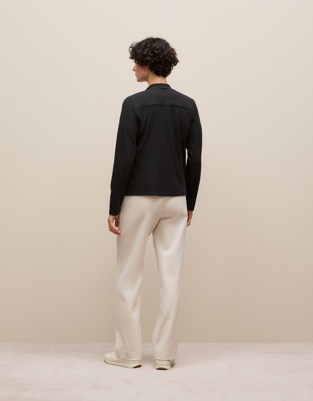 Trenery - Bamboo Viscose Blend Jacket in Black