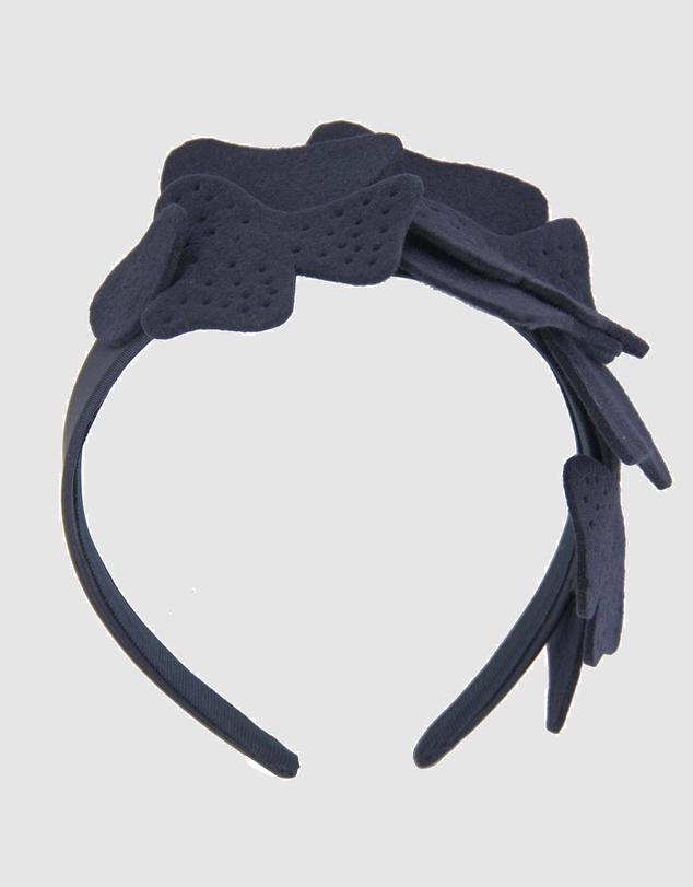 Max Alexander - Petite Navy Felt Headband