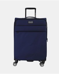Pierre Cardin - Pierre Cardin 69cm Soft Water-Repellent Medium Suitcase Spinner