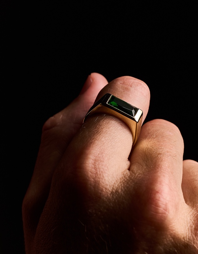 Rawninety - Sona Ring - Emerald Gold