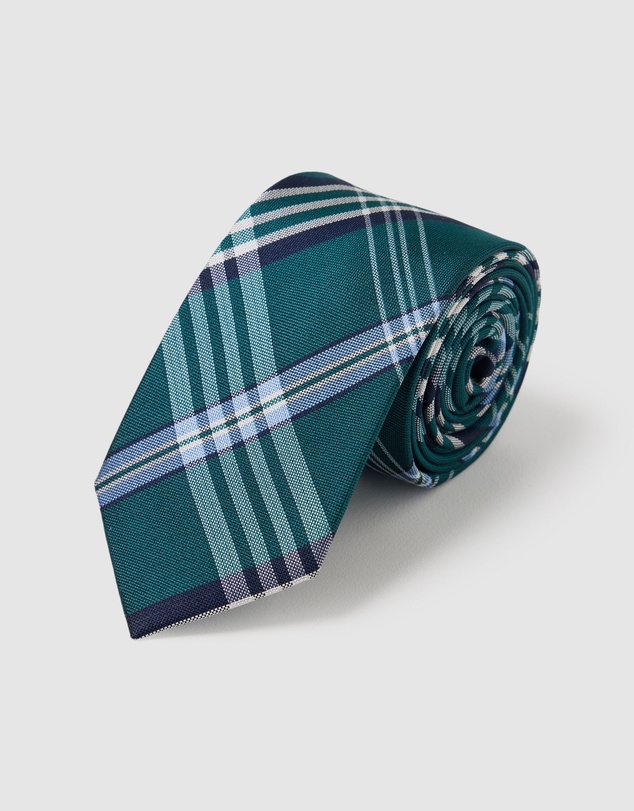 Oxford - Fenton Check Silk 7Cm Tie