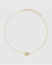 Najo - Embrace Yellow Gold Necklace (42cm+ext)
