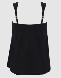 Miraclesuit Swimwear  - Dazzle Underwired Draped Tankini Top