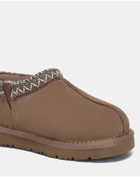 EVERAU - Australian Shepherd Ugg Tay Kids Cow Suede Upper House Shoes