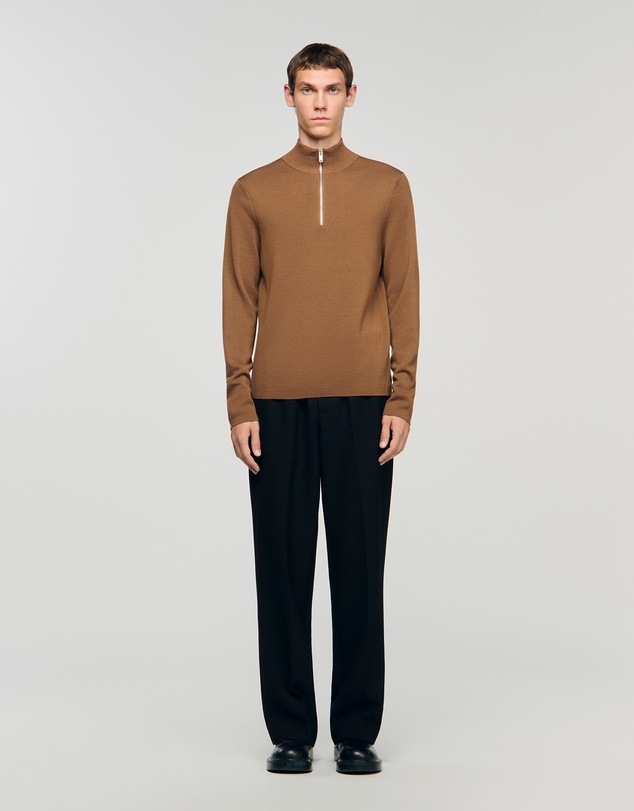 Sandro - Zip Sweater