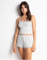 Passionata - Charlotte Cotton & Modal Cropped Cami Top