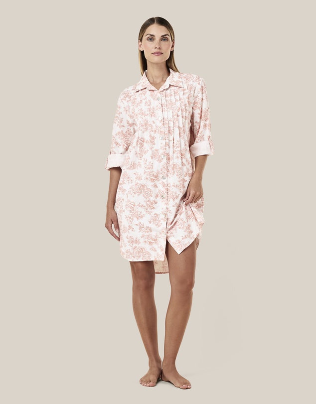 Papinelle - Nostalgia Cosy Pleat Front Nightie